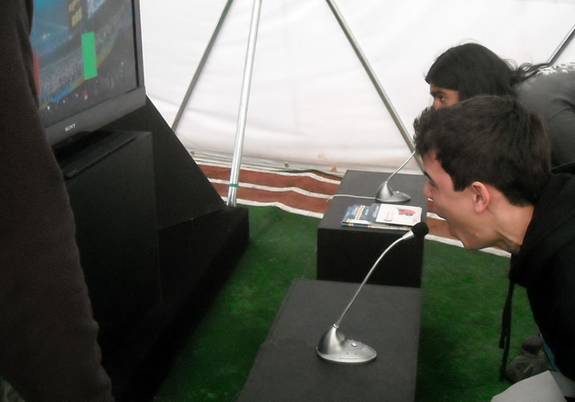 Juegos interactivos en Tecnópolis desarrollados por Playbots 7