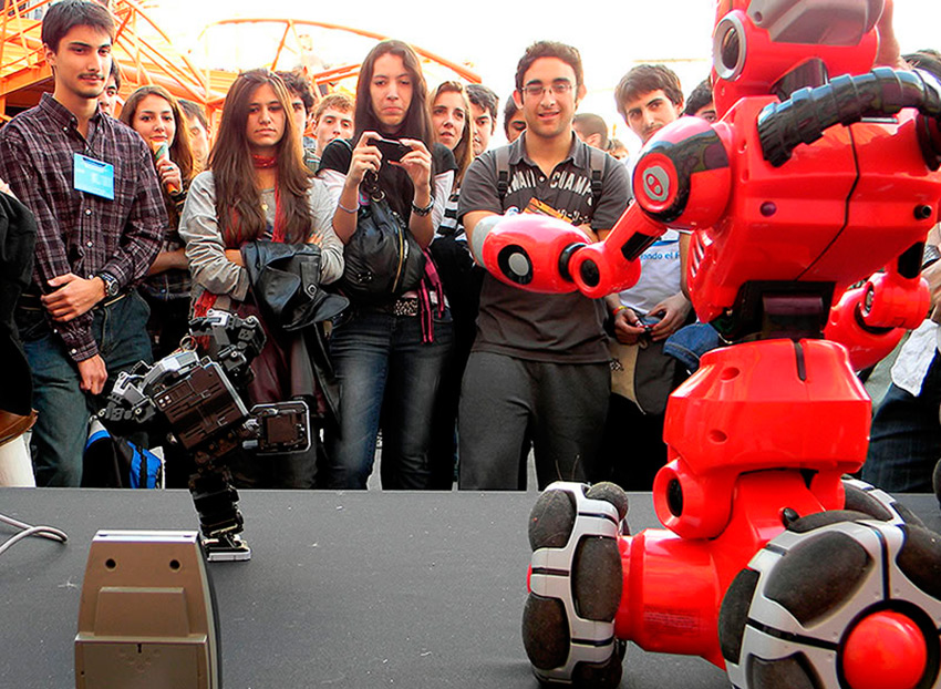 TEDX Con la tecnología de Playbots en Robotics 1